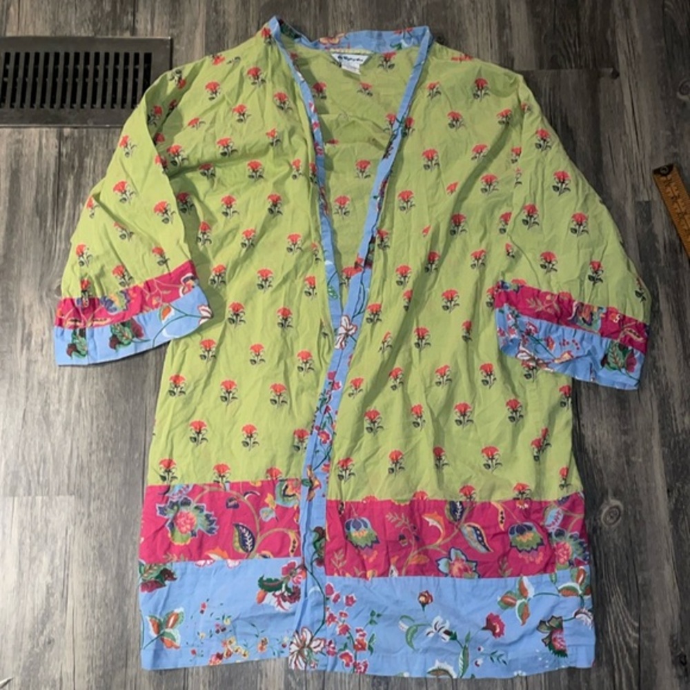 The Company Store boho/ kimono coverup / small